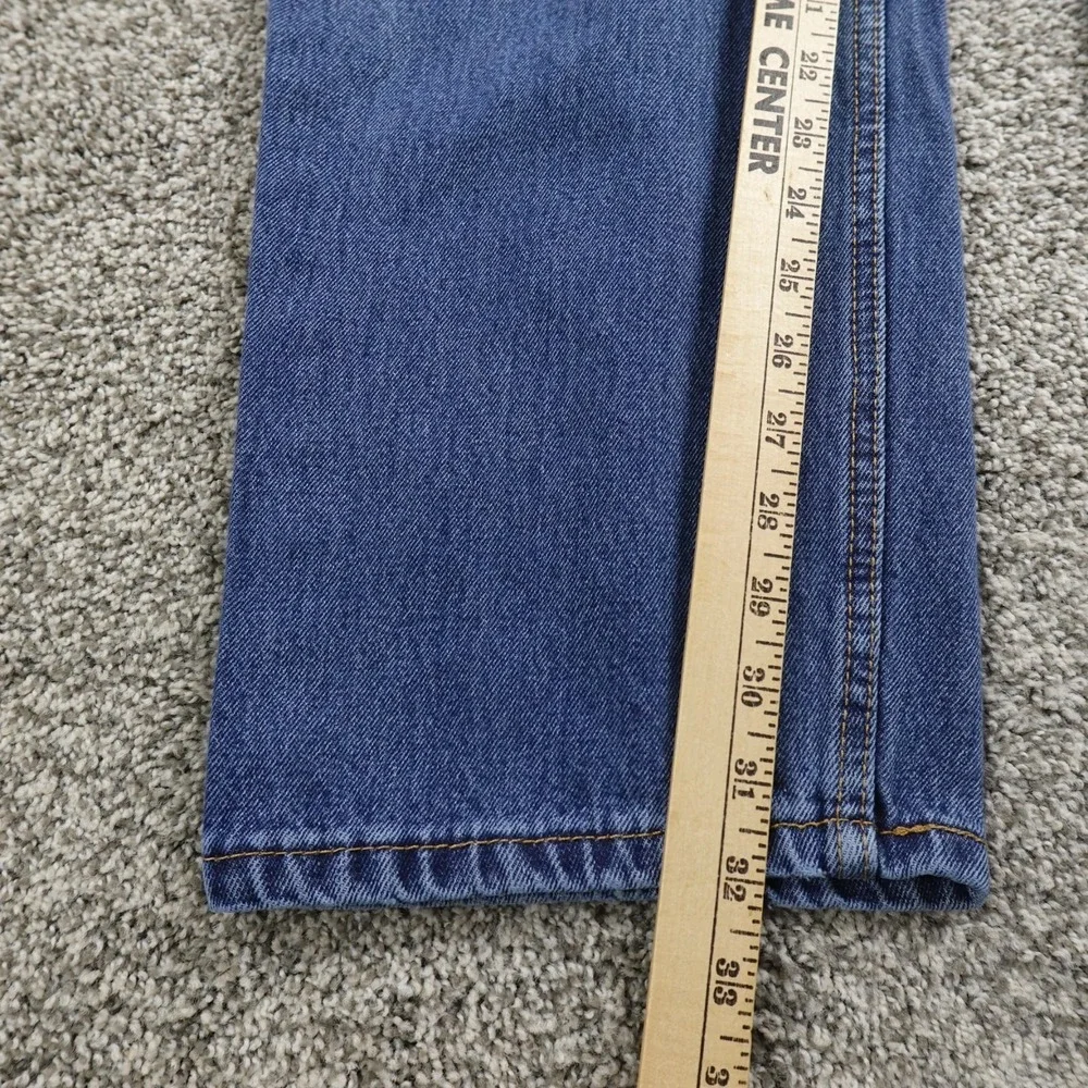 Levis Jeans Mens‎ 36X32 Dark Blue Denim Pants 550 Relaxed Tapered Casual Cotton